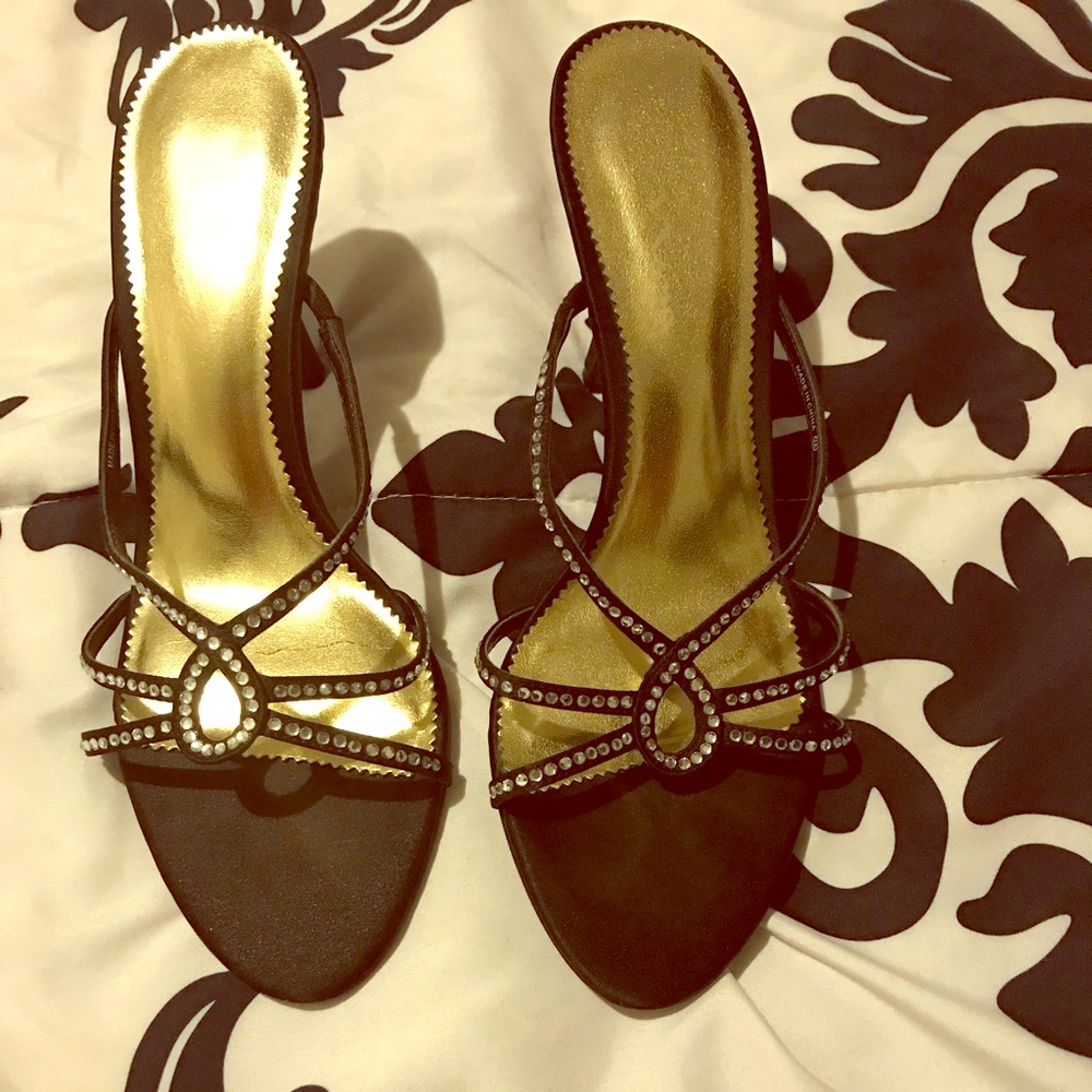 Strappy heels